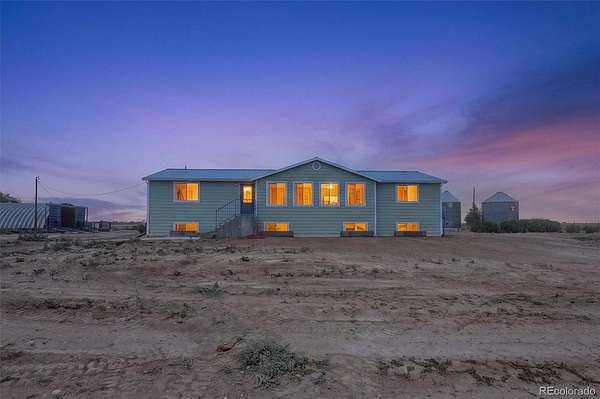 1.68 Acres of Land with Home for Sale in Keenesburg, Colorado