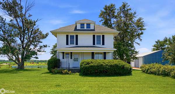 2.5 Acres of Land with Home for Sale in Columbus Junction, Iowa