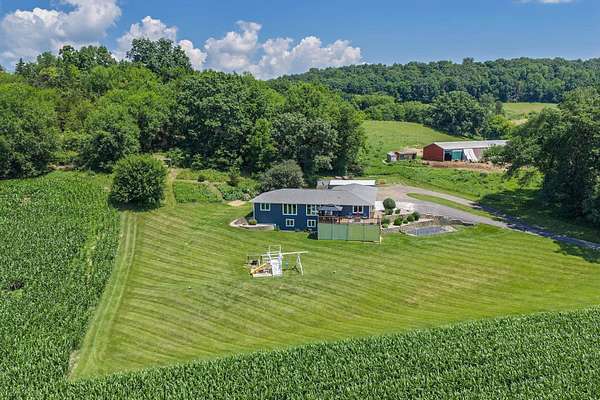 2 Acres of Land with Home for Sale in Sauk City, Wisconsin