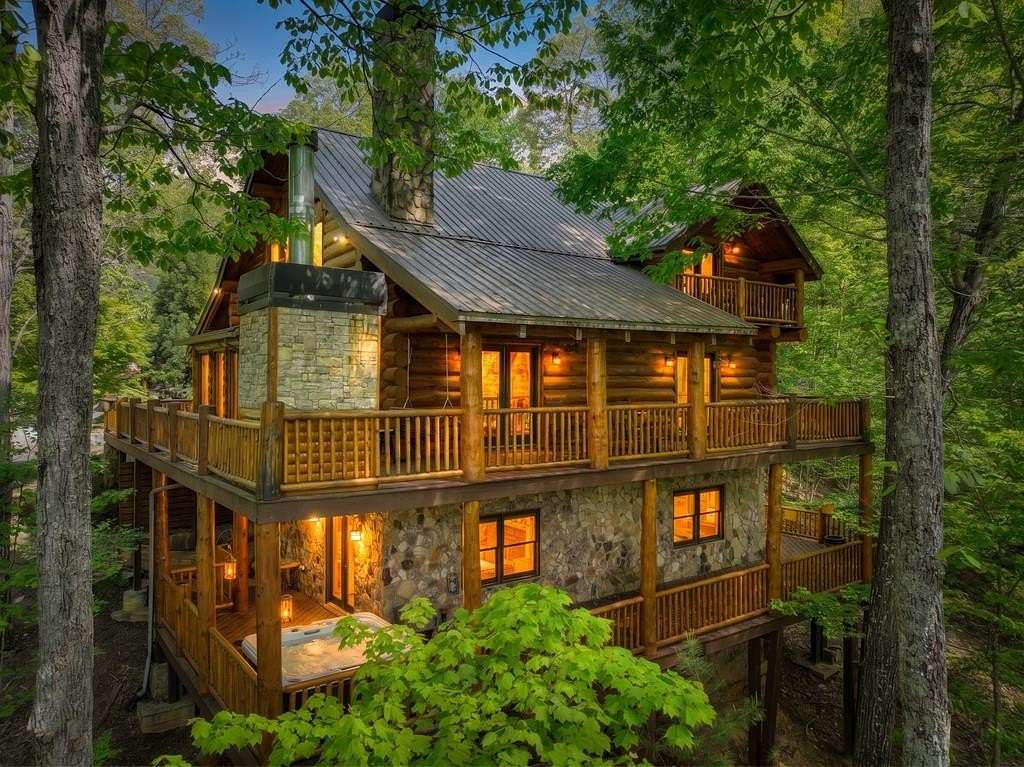 2 Acres of Land with Home for Sale in Blue Ridge, Georgia