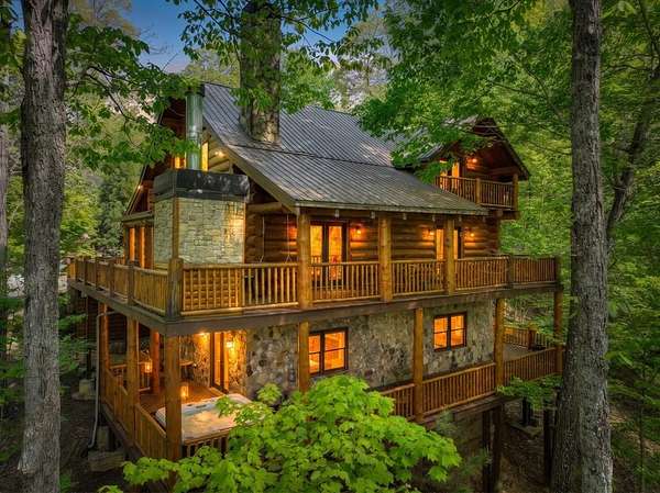 2 Acres of Land with Home for Sale in Blue Ridge, Georgia