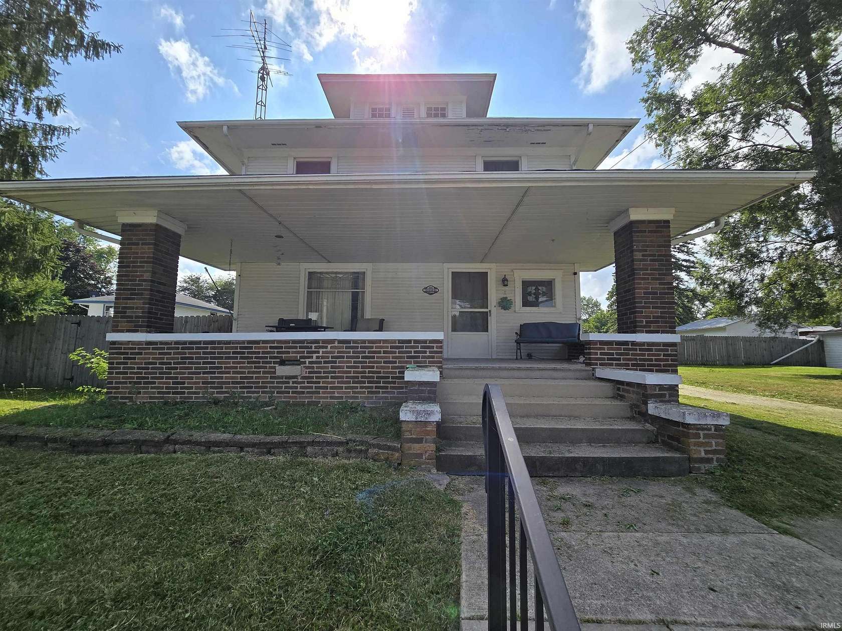 1.54 Acres of Land with Home for Sale in Farmland, Indiana