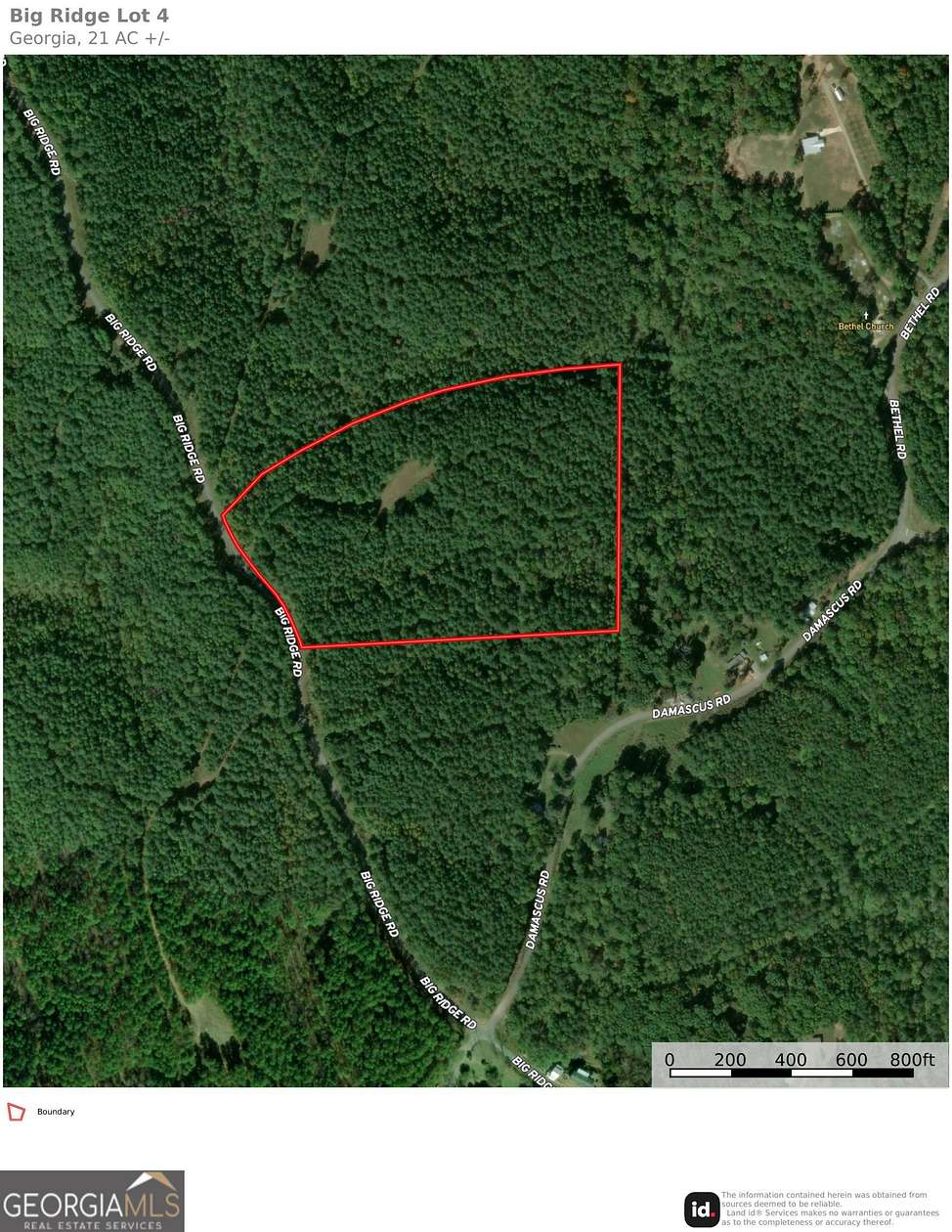 21 Acres of Land for Sale in Ranger, Georgia