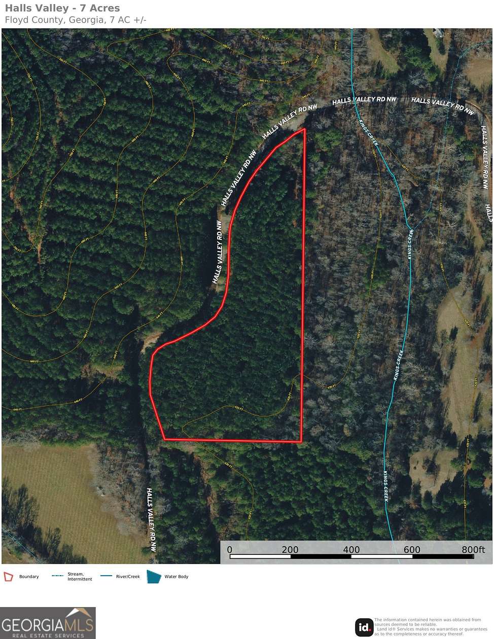 7 Acres of Land for Sale in Rome, Georgia