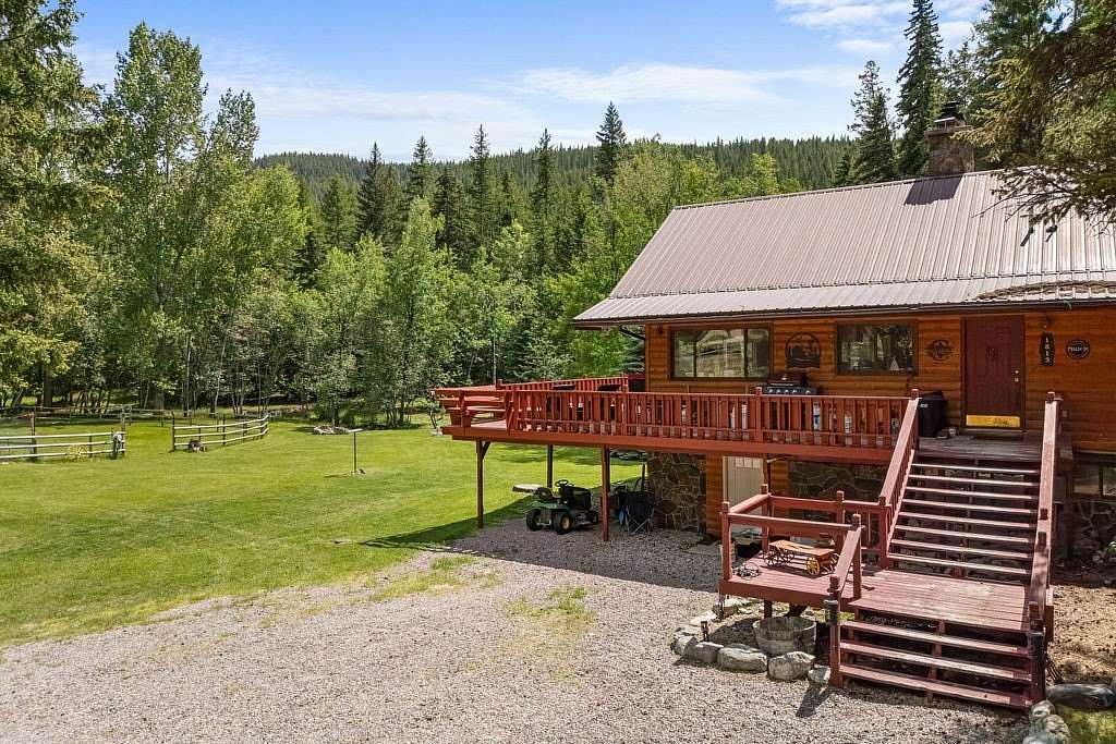 5 Acres of Land with Home for Sale in Kila, Montana