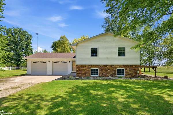 2.28 Acres of Land with Home for Sale in Danville, Iowa