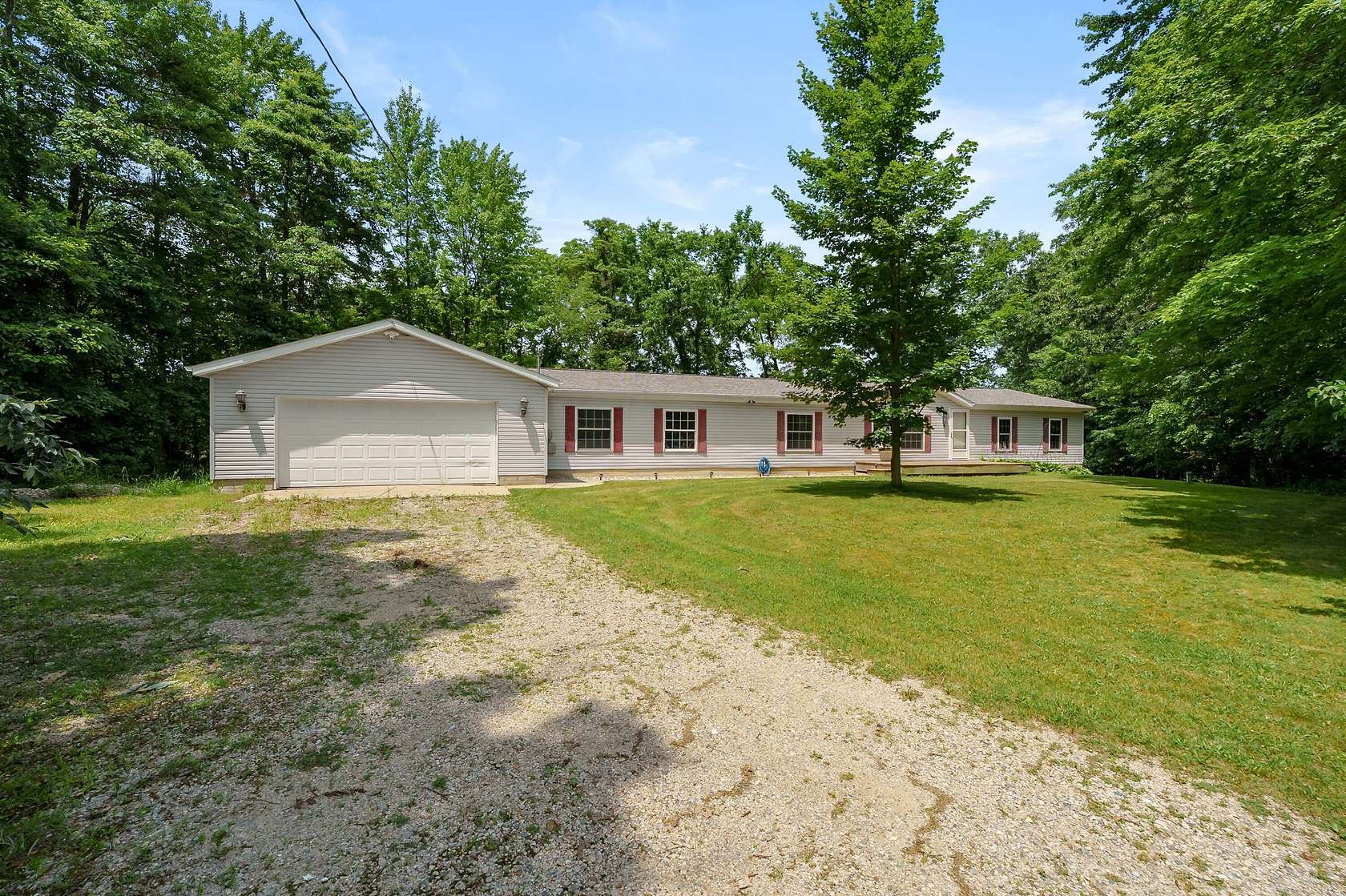 3 Acres of Land with Home for Sale in Paw Paw, Michigan