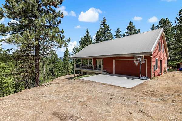 5 Acres of Land with Home for Sale in Banks, Idaho