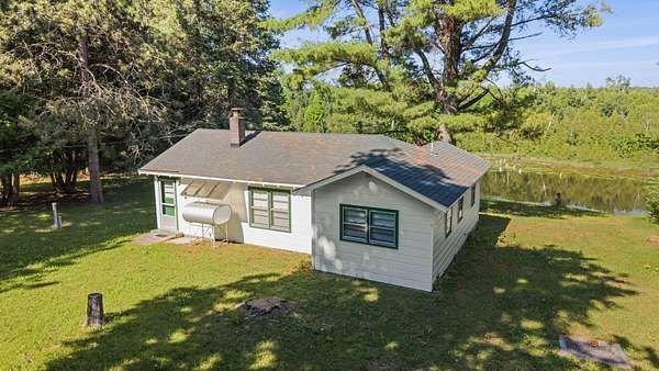 45.6 Acres of Recreational Land with Home for Sale in Cheboygan, Michigan