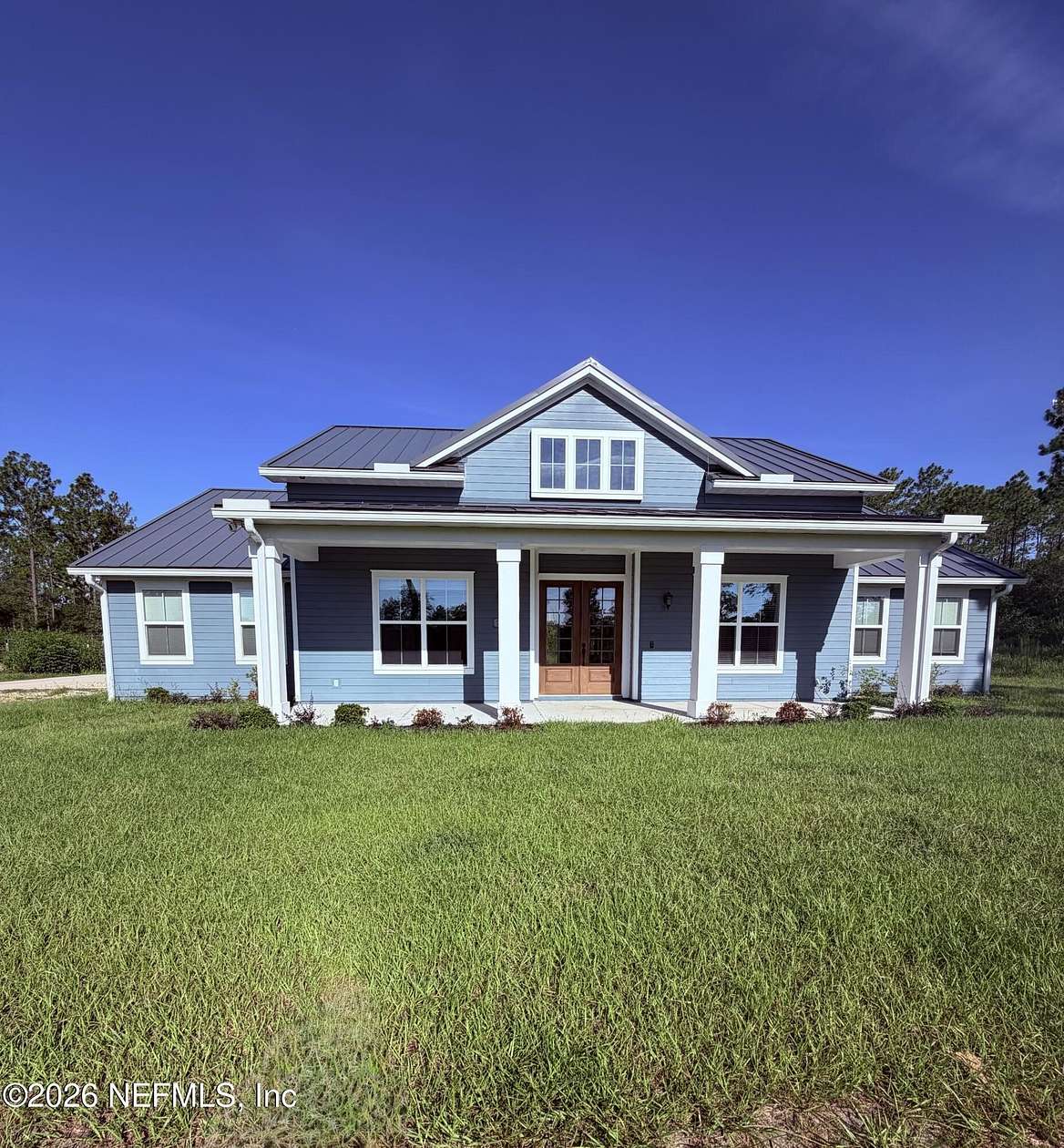 10 Acres of Land with Home for Lease in Keystone Heights, Florida