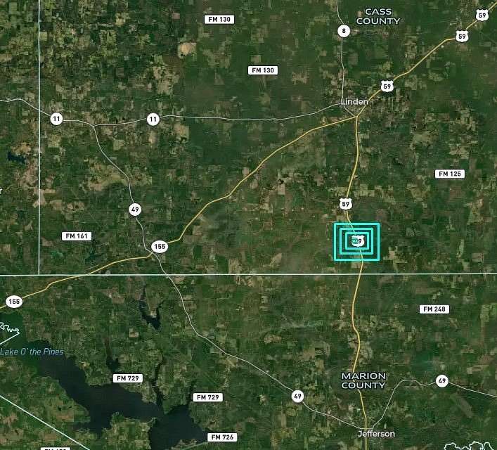 28 Acres of Land for Sale in Jefferson, Texas