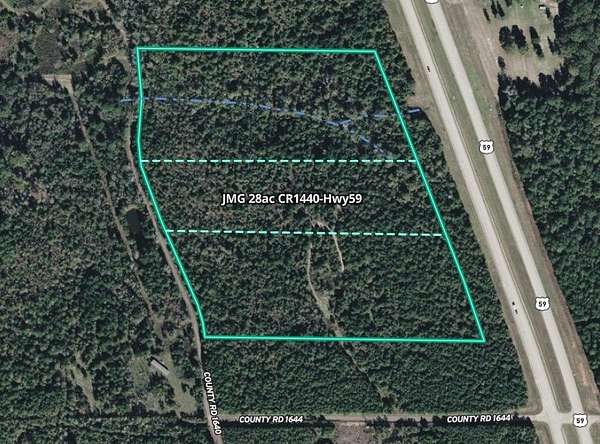 28 Acres of Land for Sale in Jefferson, Texas