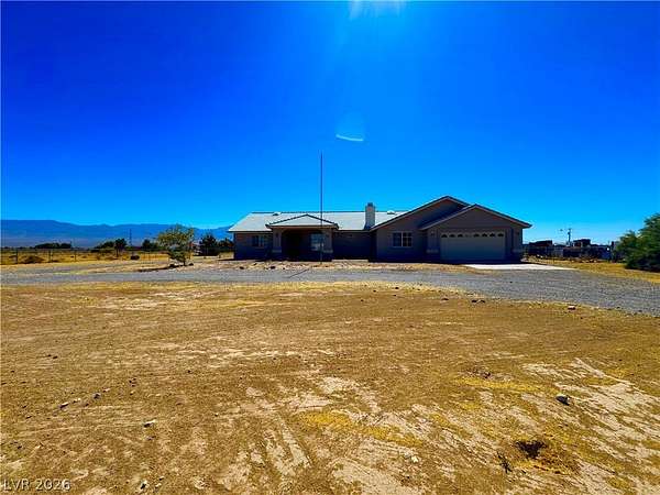 1.59 Acres of Land with Home for Lease in Pahrump, Nevada