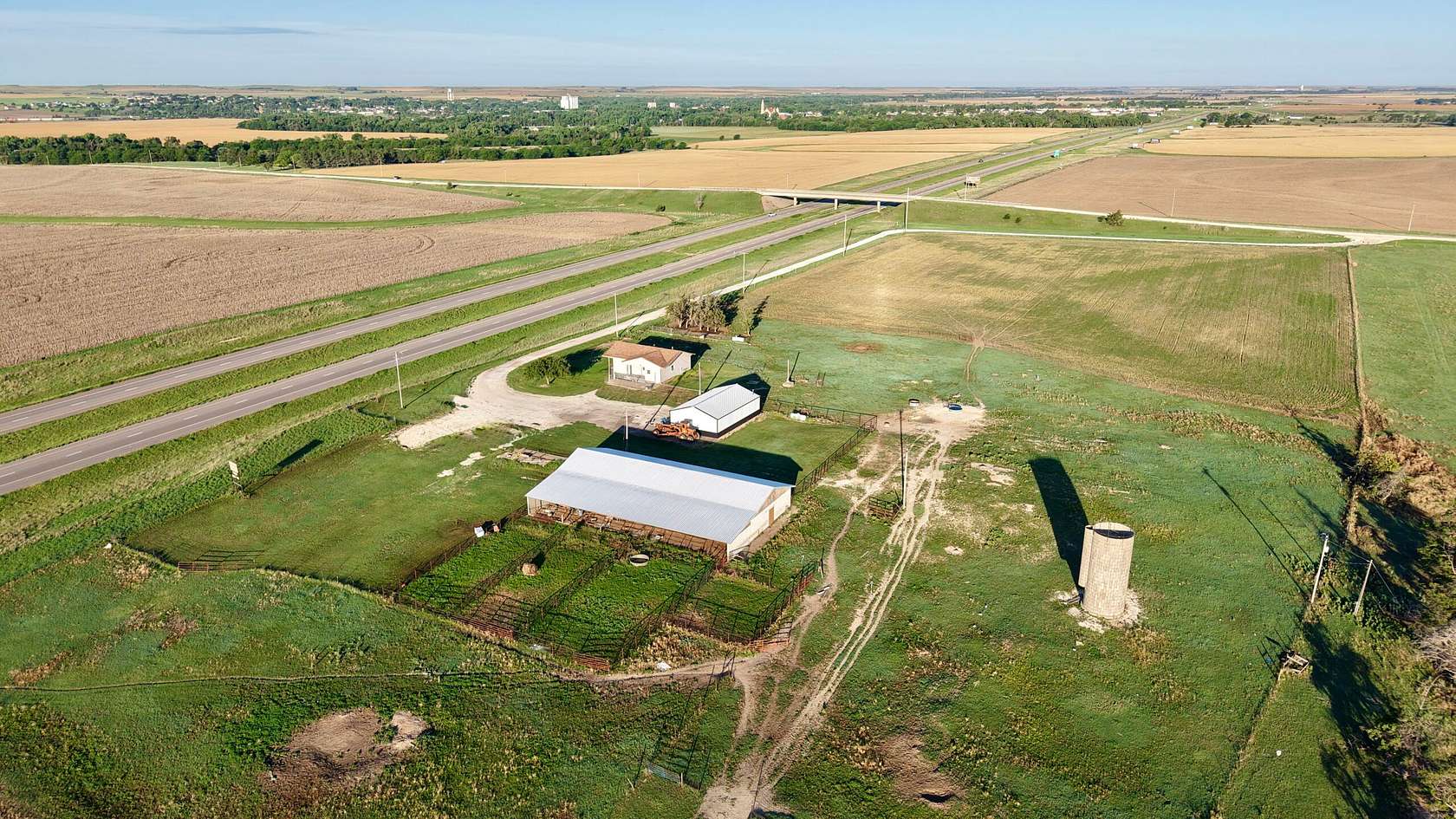 136 Acres of Improved Land for Sale in Ellis, Kansas