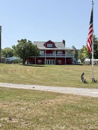 34.3 Acres of Land with Home for Sale in Hickman, Tennessee