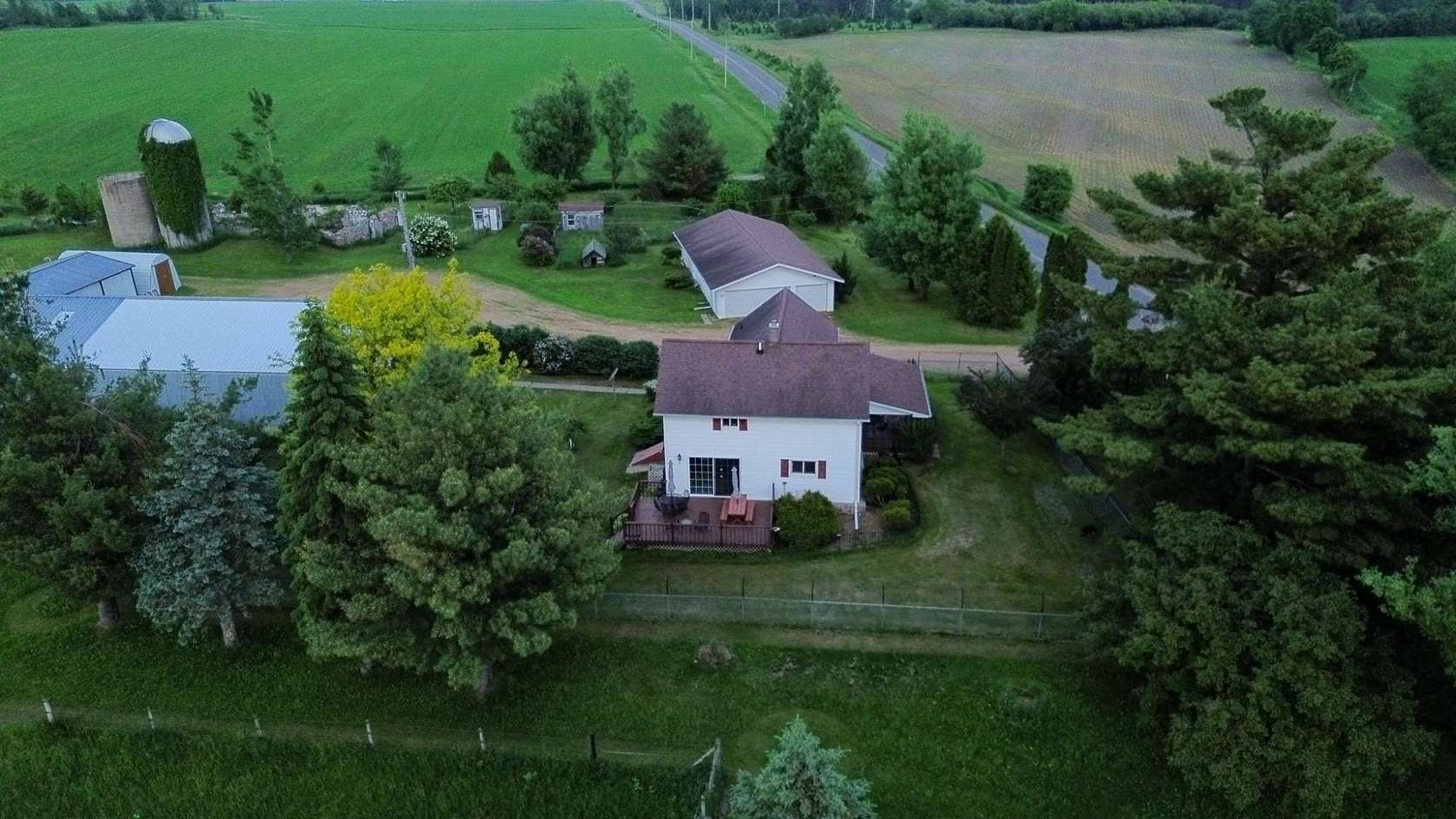 45 Acres of Land with Home for Sale in Antigo, Wisconsin