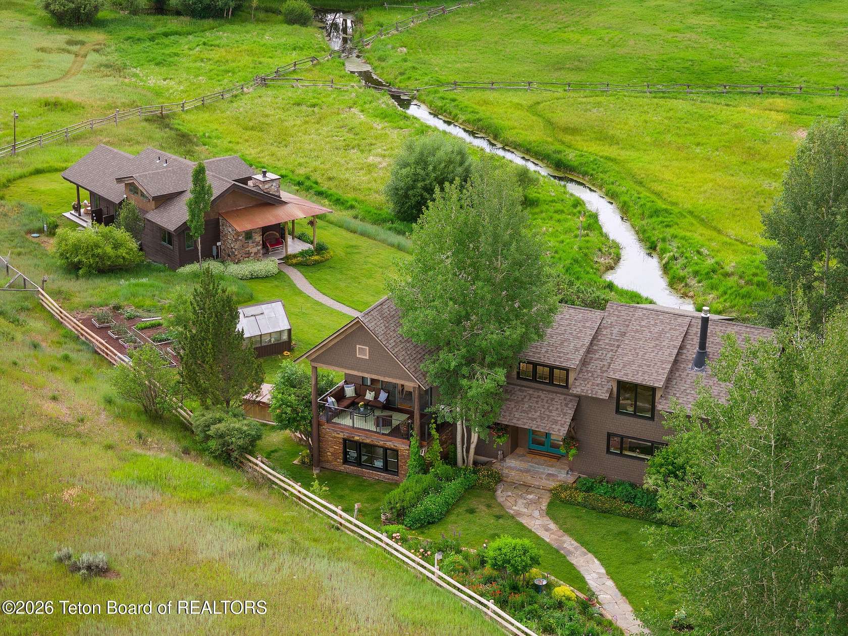 3.1 Acres of Land with Home for Sale in Jackson, Wyoming
