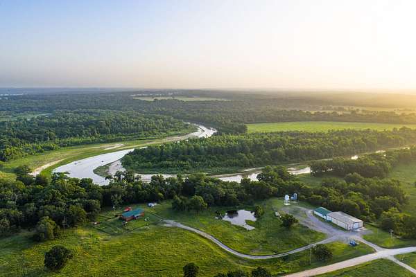 1,393 Acres of Land with Home for Sale in Okemah, Oklahoma