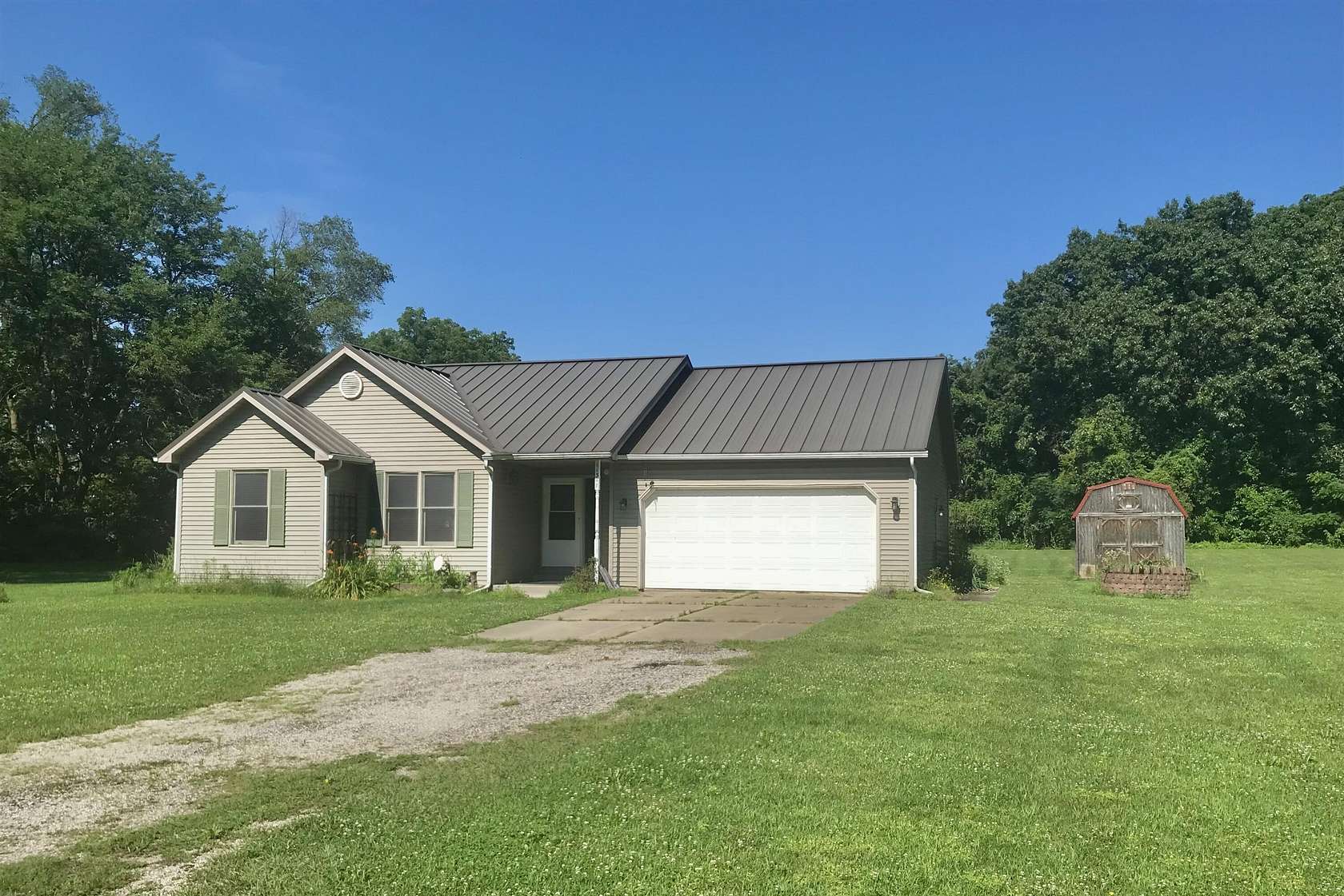 2.1 Acres of Land with Home for Sale in White Pigeon, Michigan