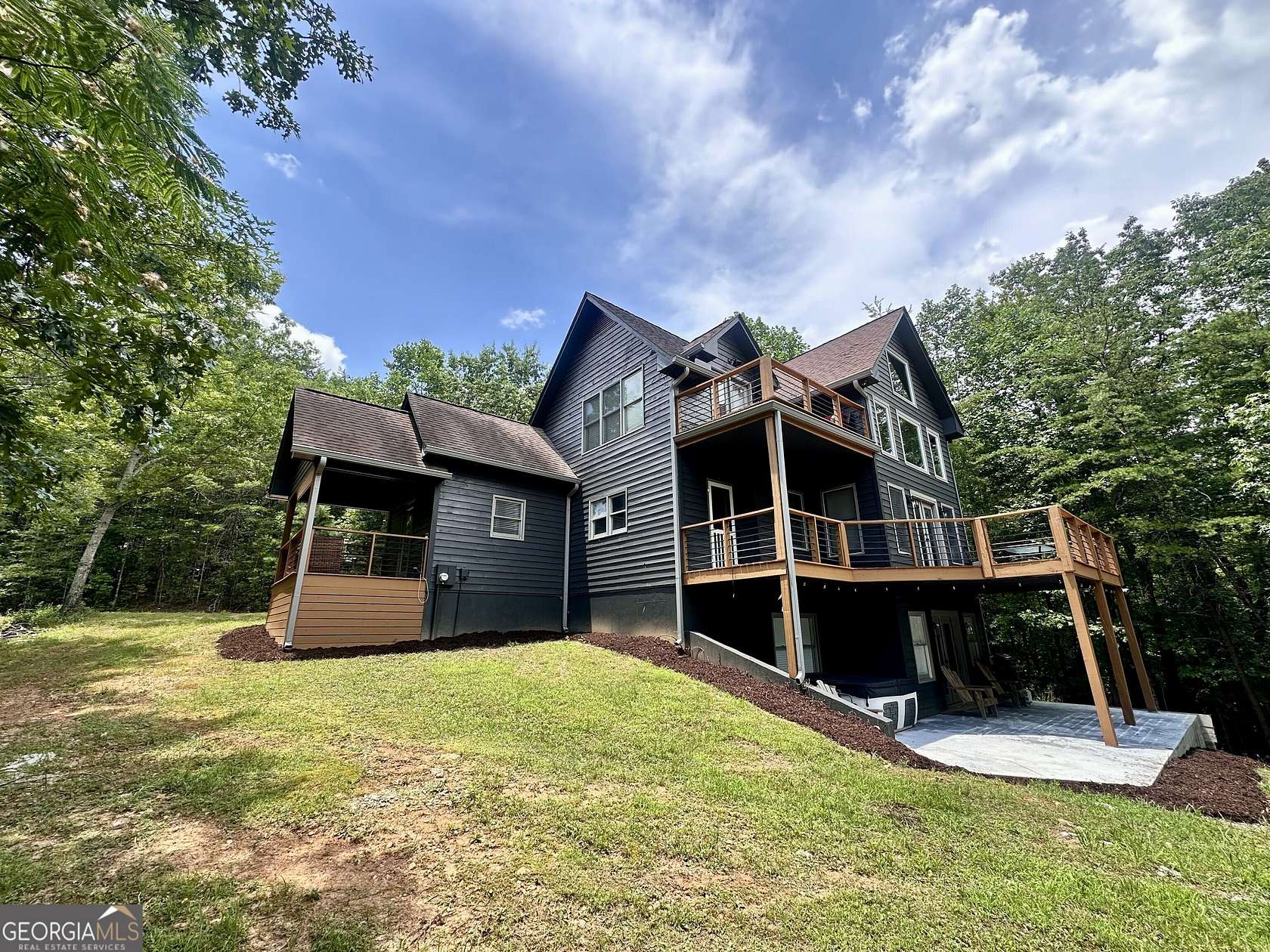 4.54 Acres of Land with Home for Sale in Sautee-Nacoochee, Georgia