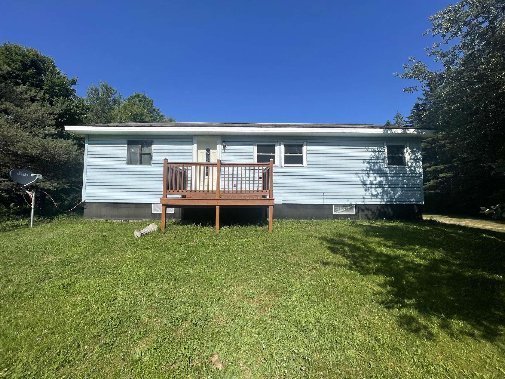 17 Acres of Recreational Land with Home for Sale in Bellmont Town, New York