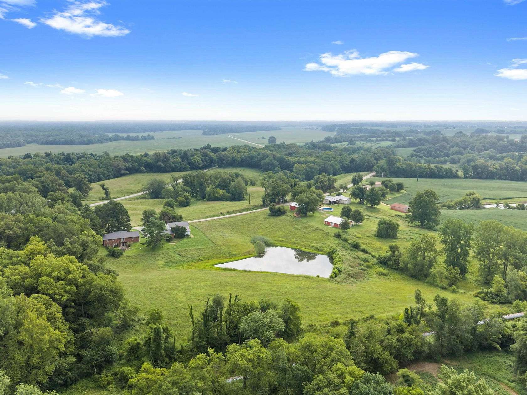 7 Acres of Land with Home for Sale in Uniontown, Kentucky