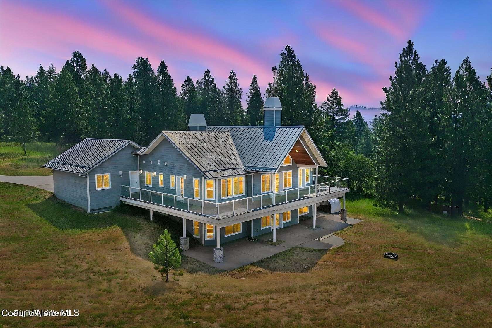 20 Acres of Recreational Land with Home for Sale in Harrison, Idaho