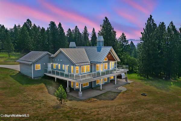 20 Acres of Recreational Land with Home for Sale in Harrison, Idaho