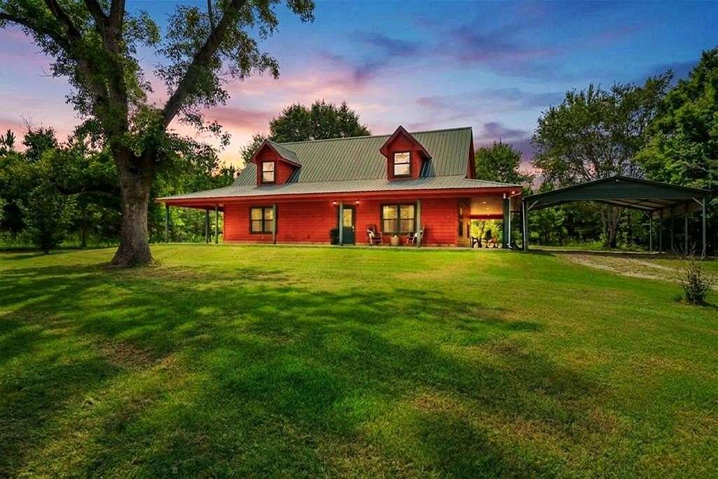 11.8 Acres of Land with Home for Sale in Kennard, Texas