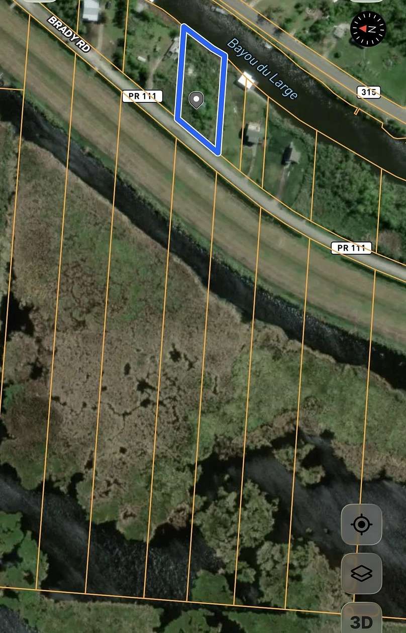 3.63 Acres of Residential Land for Sale in Theriot, Louisiana