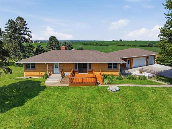 2 Acres of Land with Home for Sale in Farragut, Iowa