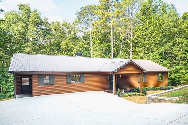 12.8 Acres of Land with Home for Sale in Ellijay, Georgia