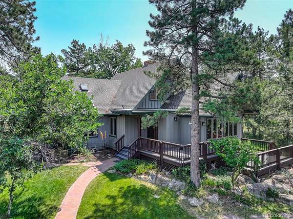 5 Acres of Land with Home for Sale in Sedalia, Colorado