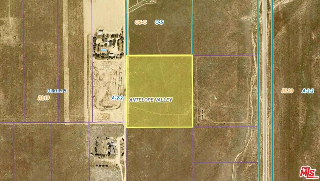 10 Acres of Residential Land for Sale in Lancaster, California