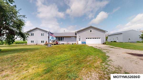 4.27 Acres of Land with Home for Sale in Rockford, Iowa