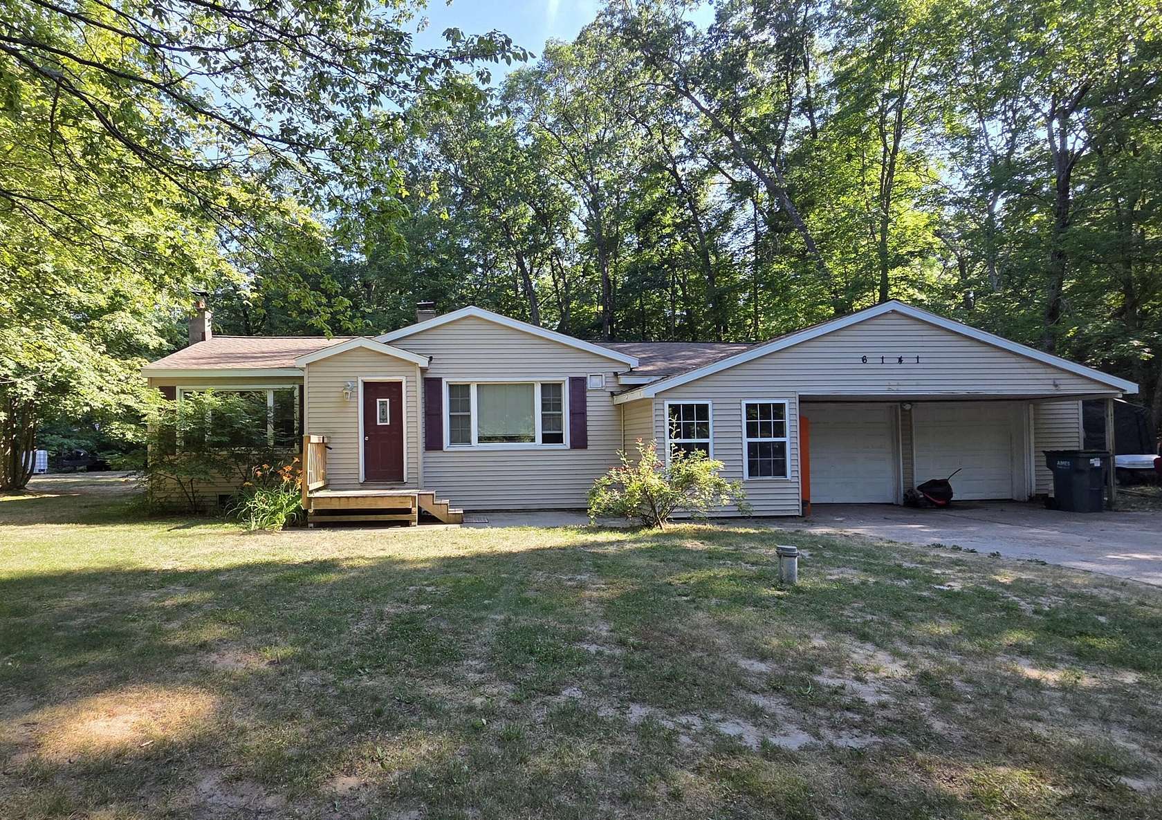 1.5 Acres of Land with Home for Sale in Whitehall, Michigan