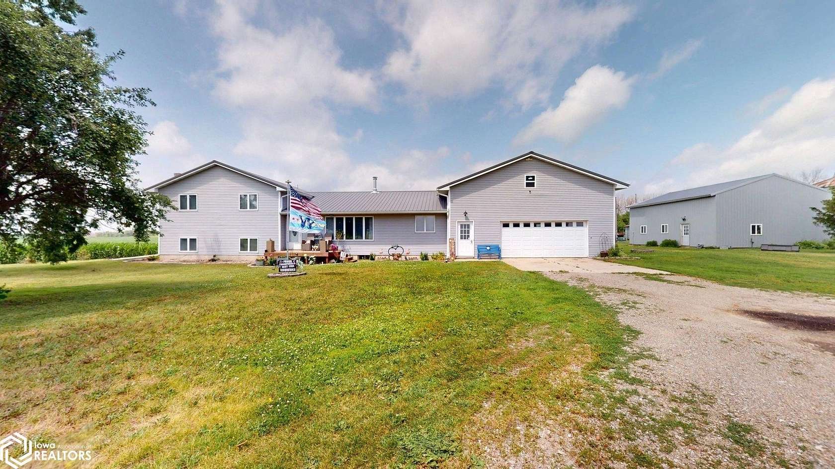 4 Acres of Land with Home for Sale in Rockford, Iowa