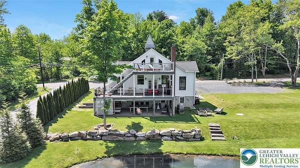 47 Acres of Land with Home for Sale in Chestnuthill Township, Pennsylvania