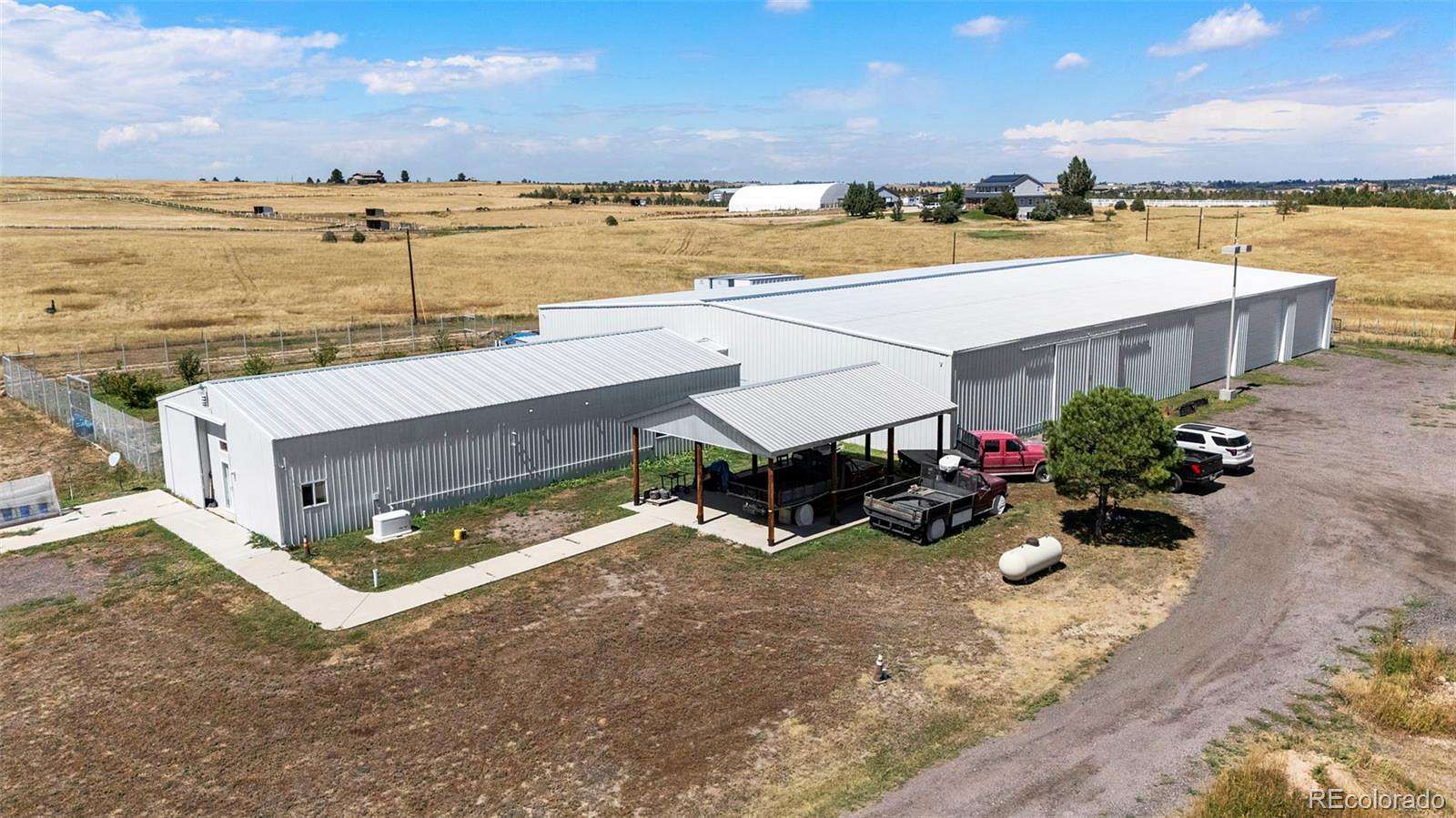 35 Acres of Agricultural Land with Home for Sale in Parker, Colorado