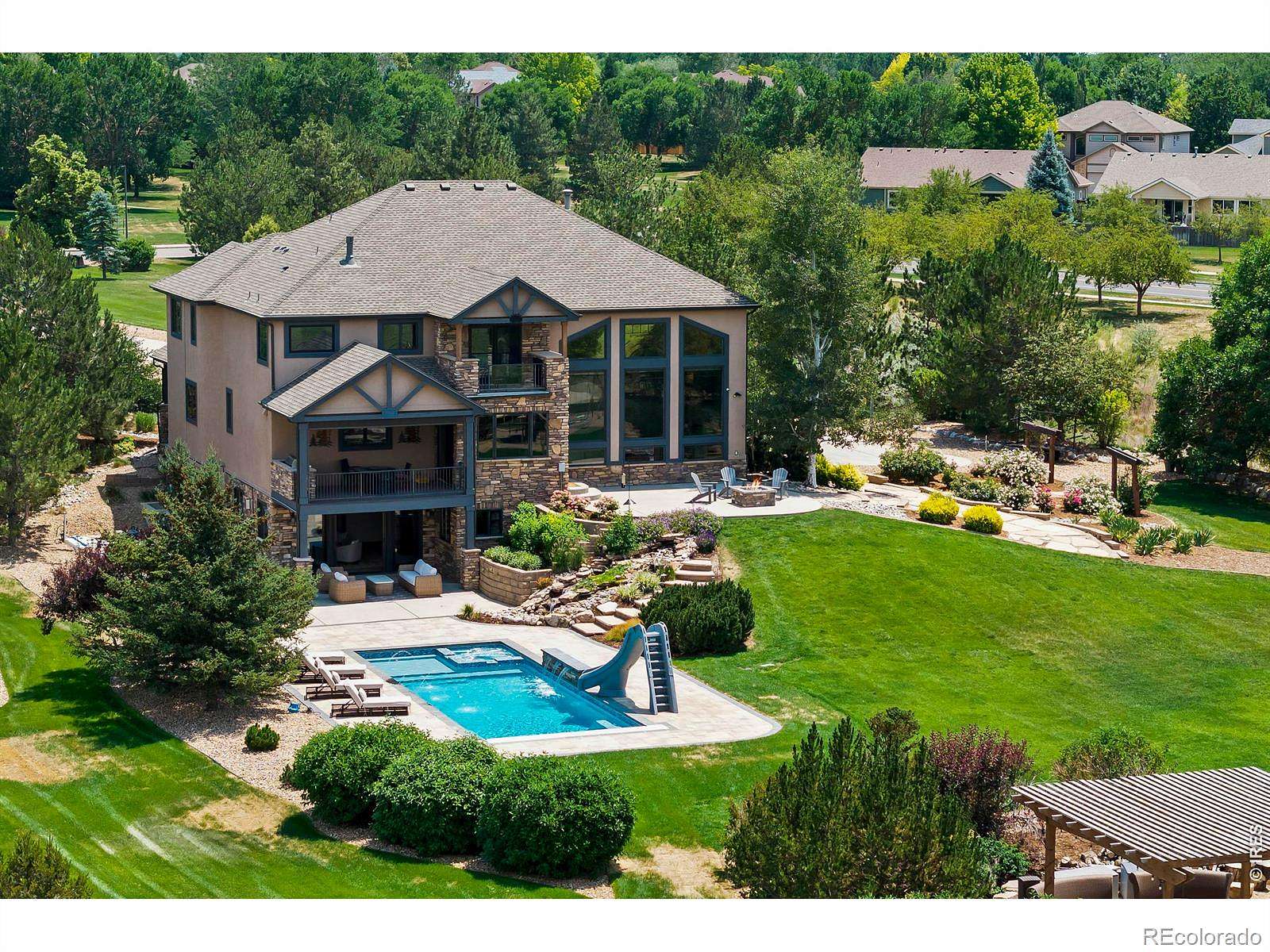 2 Acres of Land with Home for Sale in Loveland, Colorado