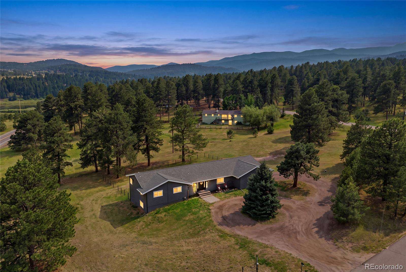 2.1 Acres of Land with Home for Sale in Evergreen, Colorado