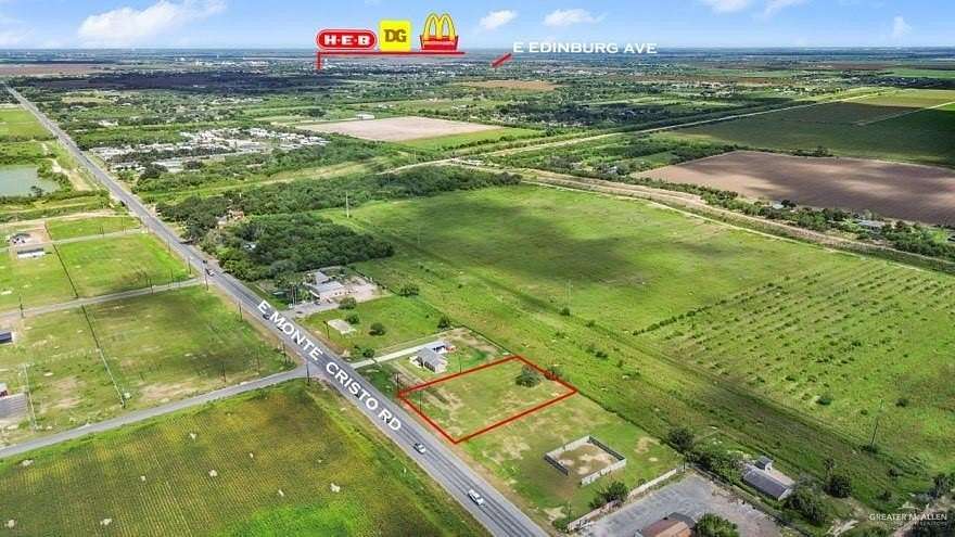 0.54 Acres of Residential Land for Sale in Edinburg, Texas