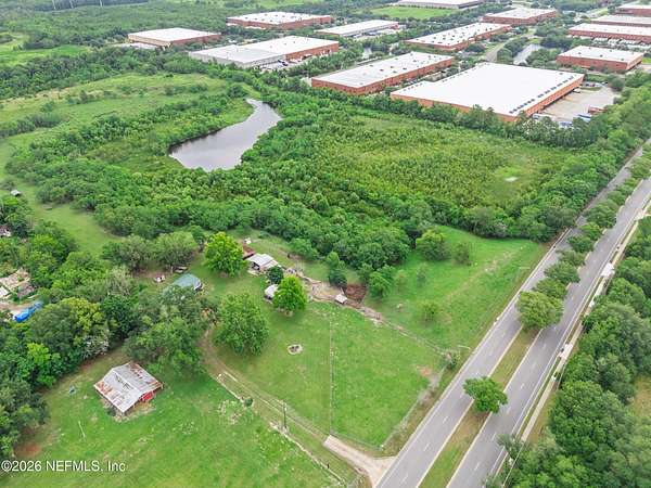 3.6 Acres of Land with Home for Sale in Jacksonville, Florida