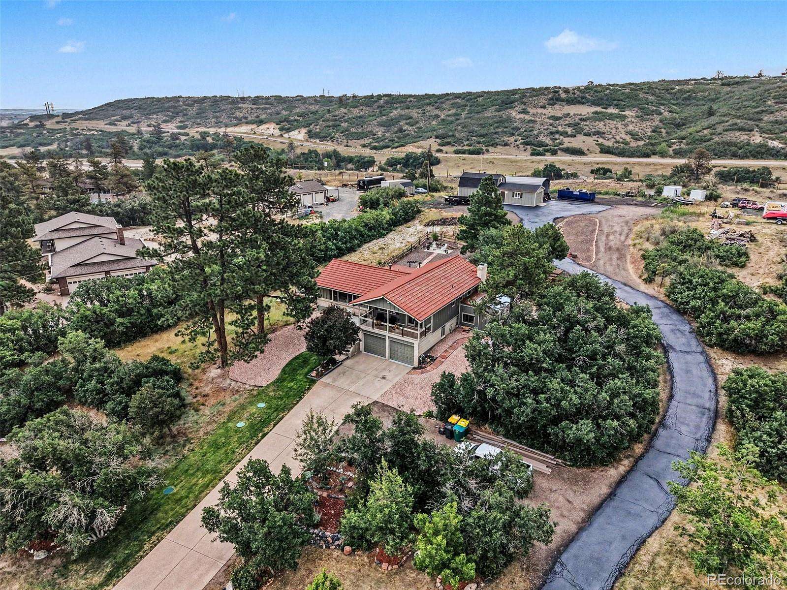 1.66 Acres of Land with Home for Sale in Castle Rock, Colorado