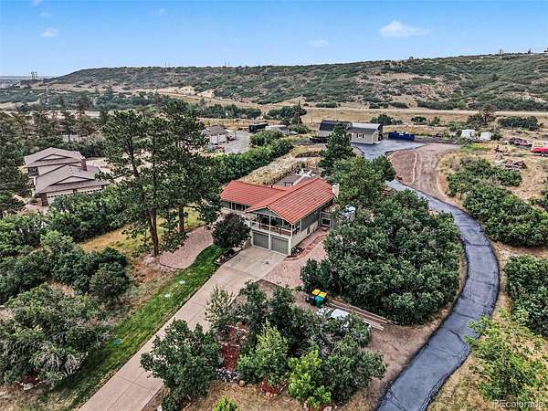 1.66 Acres of Land with Home for Sale in Castle Rock, Colorado
