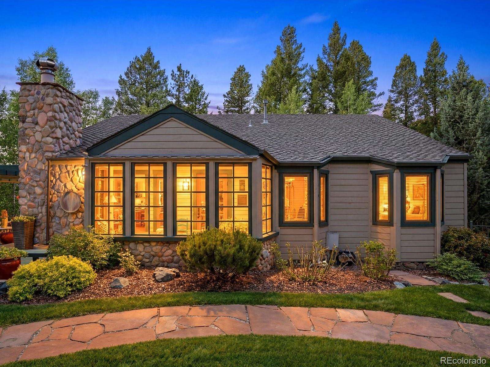 2.15 Acres of Land with Home for Sale in Evergreen, Colorado