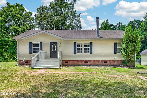 1.63 Acres of Land with Home for Sale in Jacksonville, North Carolina