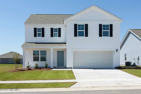 4.67 Acres of Land with Home for Sale in Richlands, North Carolina