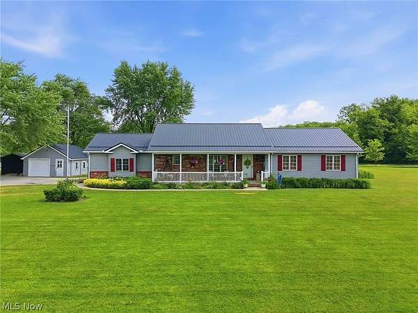 2 Acres of Land with Home for Sale in Jefferson, Ohio