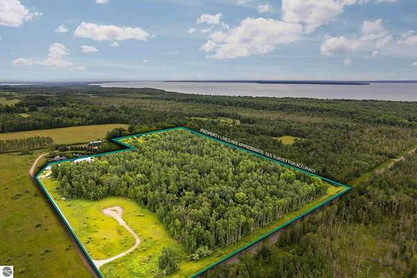 30 Acres of Recreational Land for Sale in Kewadin, Michigan